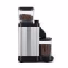 de Moccamaster KM5 Burr Grinder Polished Silver side view